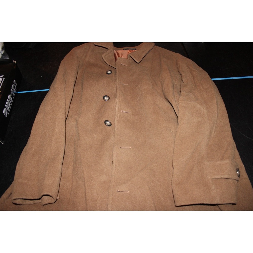 Chaps Ralph Lauren Wool Overcoat Size R-48 - Picture 1 of 4